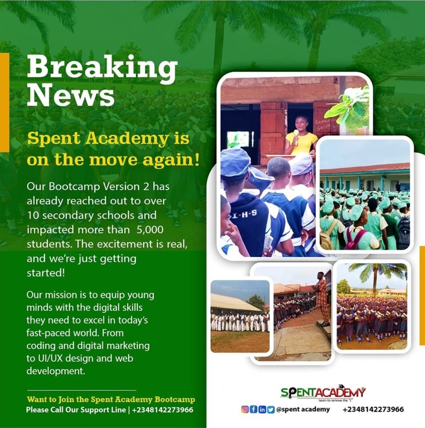 Introducing Digital Skill Bootcamp for Secondary School Students!
